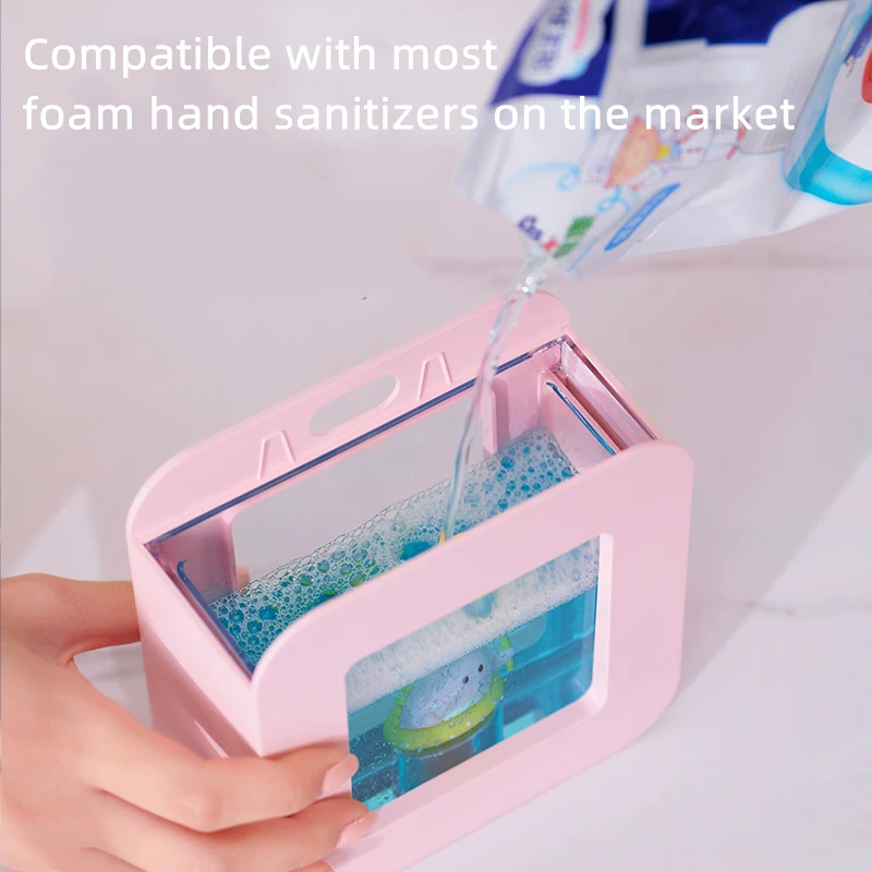New Automatic Soap Dispenser Cute Pet Contact Free Hand Sanitizer USB - Image 3