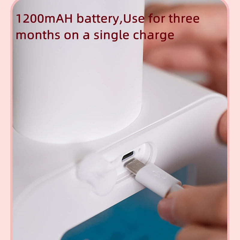 New Automatic Soap Dispenser Cute Pet Contact Free Hand Sanitizer USB - Image 4