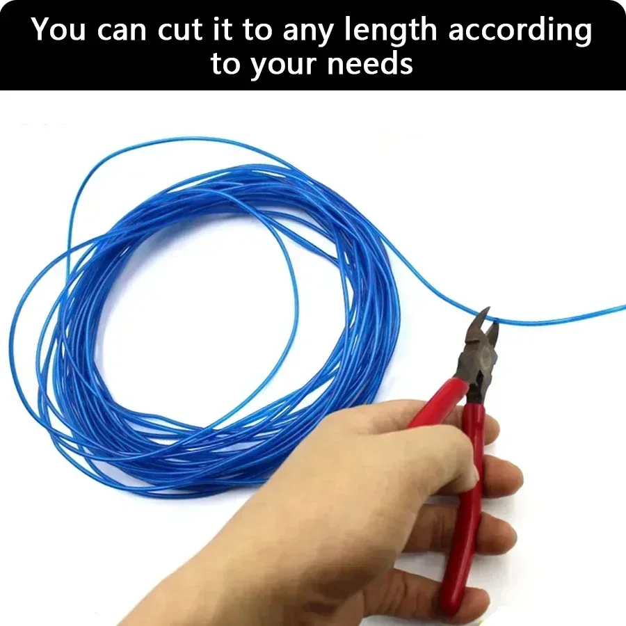 1M/3M/5M Flexible Neon Light Ball Dress Decoration Light EL Luminous - Image 4